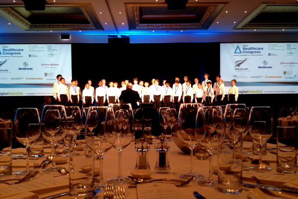 Auckland Boys Choir Lanham Hotel performance