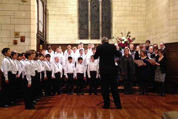 Auckland Boys Choir Repertoire